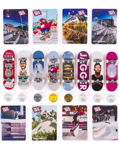 Set za igru Tech Deck - Legendarni trkači, Olympics Paris 2024 - 3