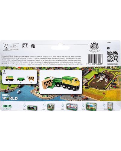 Set za igru Brio World - Poljoprivredni vlak, posebno izdanje - 5