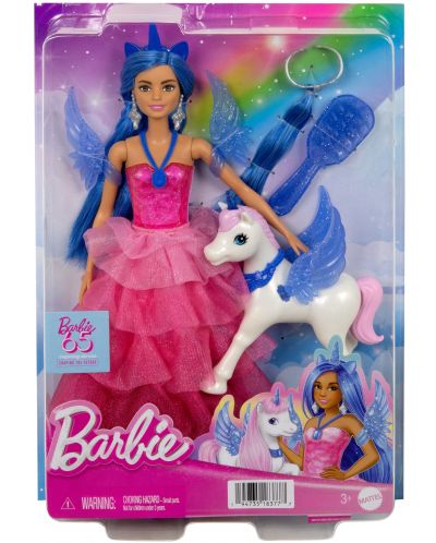 Set za igru Barbie - 65. godišnjica, Barbie s jednorogom - 6