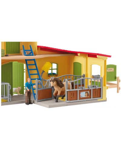 Set za igru Schleich Farm World - Poni boks s islandskim ponijem - 4