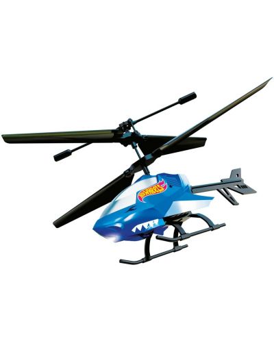 Igračka na daljinsko upravljanje Mondo Hot Wheels - Helikopter Tiger Shark - 1