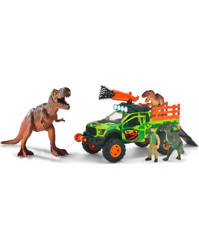 Set za igru Dickie Toys - Jeep za lov na dinosaure - 1