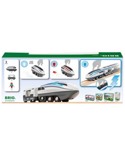 Set za igru Brio World - Turbo vlak s putnikom - 8