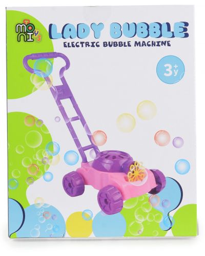 Igračka za mjehuriće od sapunice Moni Toys - Kosilica, Lady Bubble - 6