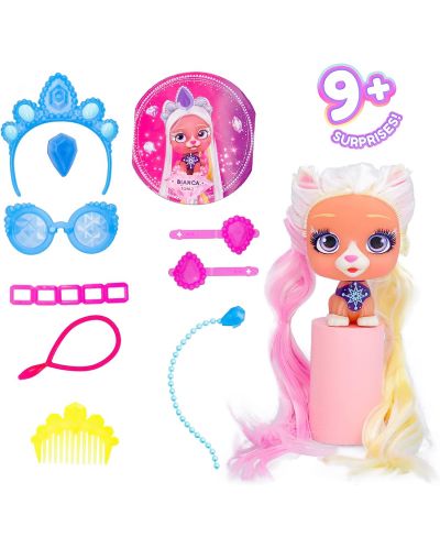 Set za igru IMC Toys Vip Pets - Modni psić za frizure s 9 iznenađenja, asortiman - 3