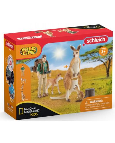 Set za igru Schleich Wild Life - Putovanje s ruksakom u Australiji, 9 dijelova - 1