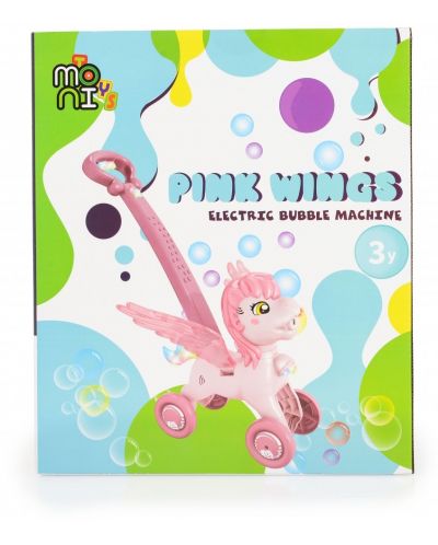 Igračka za mjehuriće od sapunice Moni Toys - Poni, Pink Wings - 6