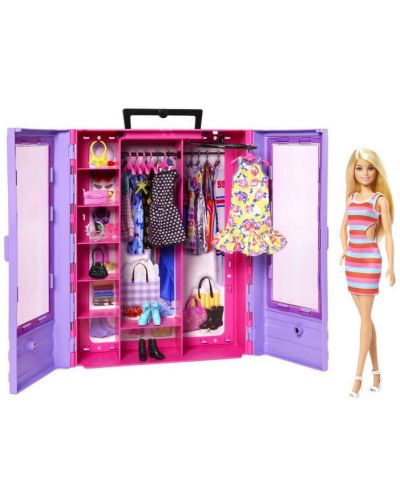 Set za igru Barbie - Ormar s lutkom - 3