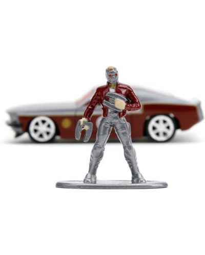 Set za igru Jada Toys - Star Lord с 1969 Ford Mustang, 1:32 - 5