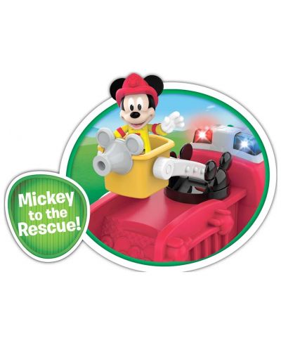 Set za igru Just Play Disney Junior - Vatrogasno vozilo Mickey Mouse, s figurama - 8