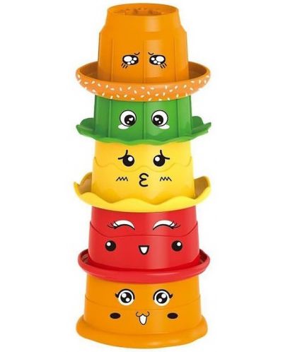 Set za igru Raya Toys - Dječji toranj Hamburger - 1