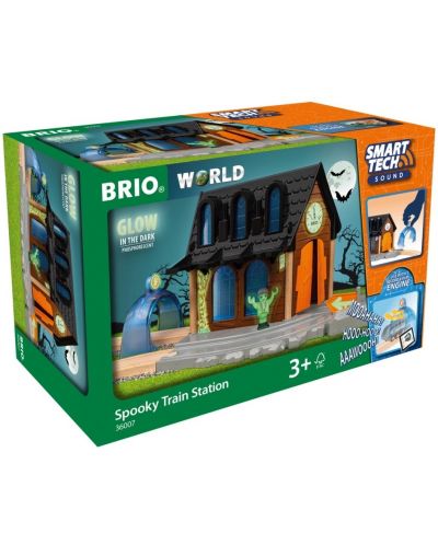 Set za igru Brio - Stanica duhova, Smart Tech - 1