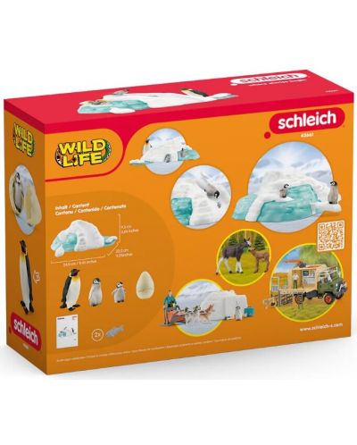 Set za igru Schleich Wild Life - Obitelj pingvina - 2