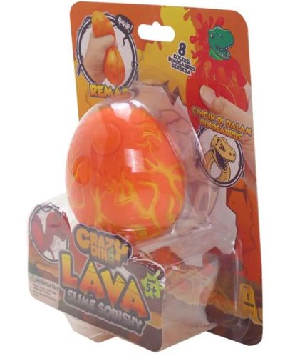 Set za igru Felyx Toys - Dino jaje sa sluzi i dinosaur s prstenom, asortiman - 2