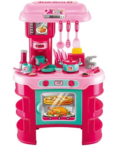 Igralni set Buba Kitchen Cook – Dječja kuhinja, ružičasta - 1