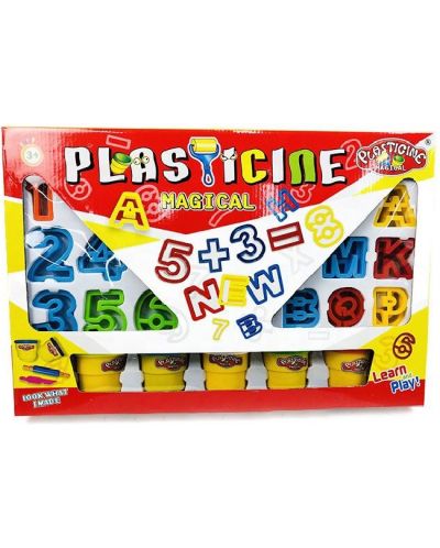 Set za igru Raya Toys - Uzorci sa slovima i brojevima - 1
