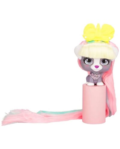 Set za igru IMC Toys Vip Pets - Modni psić s dugom kosom za frizure s dodacima, Lady Gigi - 4