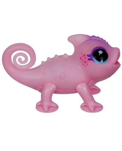 Interaktivna igračka Moose Little Live Pets - Kameleon, ružičasta - 6