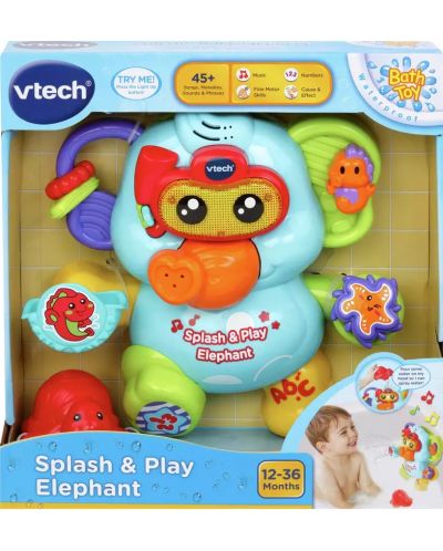 Interaktivna igračka Vtech - Slon u kupatilu - 1