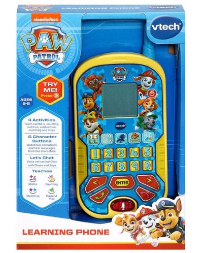 Interaktivna igračka Vtech - Obrazovni telefon PAW Patrol - 2