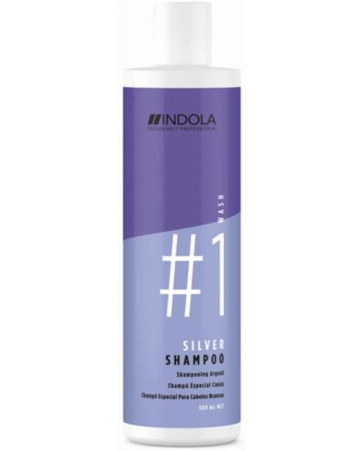 Indola Care & Style #1 Srebrni šampon, 300 ml - 1