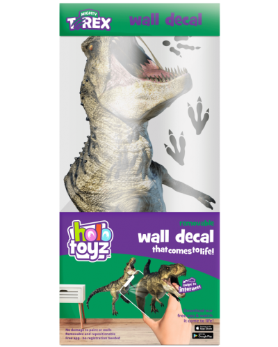 Interaktivnа naljepnica za zid HoloToyz Augmented Reality – Dinosaur - 1