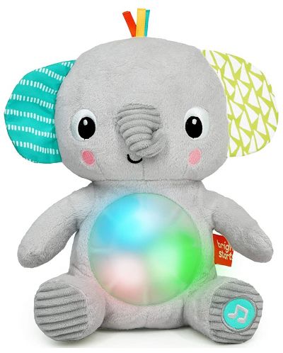 Interaktivna igračka Brights Starts - Hug A Bye Baby Elephant - 1