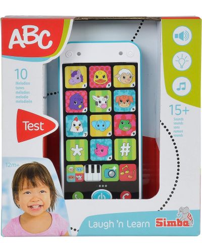 Interaktivna igračka Simba Toys ABC - Pametni telefon - 1