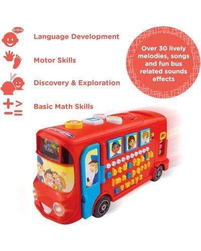 Interaktivna igračka Vtech - Autobus - 4