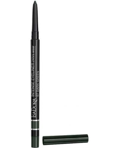 IsaDora Vodootporna olovka-Eyeliner, 67 Dark green, 0.35 g - 1