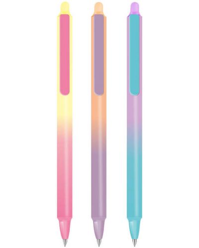 Brisiva olovka s gumicom Cool Pack Gradient - Light, asortiman - 1