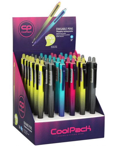 Brisiva olovka s gumicom Cool Pack Gradient - Dark, asortiman - 2