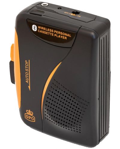Kasetofon GPO - Cassette Walkman Bluetooth, crni/narančasti - 2