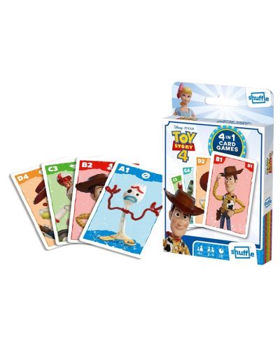 Karte za igranje Cartamundi - Toy Story, 4 u 1 - 2