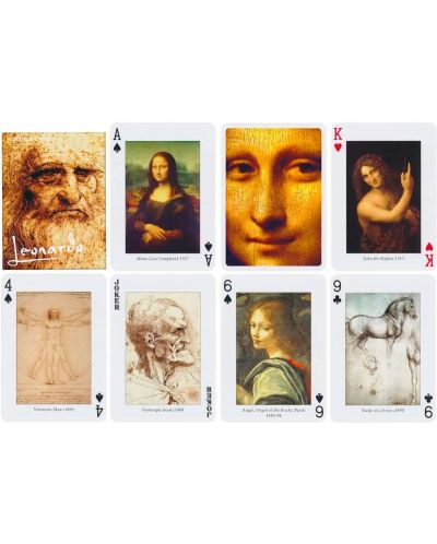 Igraće karte  Piatnik - Leonardo da Vinci - 2