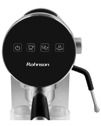 Aparat za kavu Rohnson - R-9050, 20 bar, 0.9 l, crno/sivi - 5
