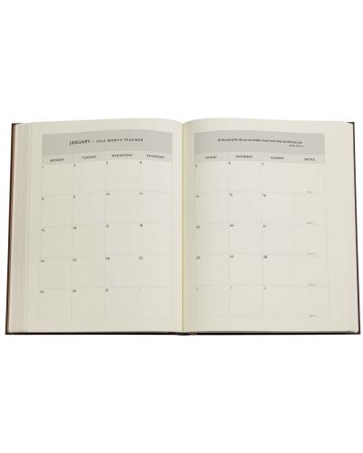 Kalendar-dnevnik Paperblanks Arabica - 18 х 23 cm, 112 listova, 2024 - 4