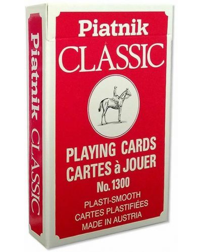 Karte za igranje Piatnik 1302, crvena boja - 1