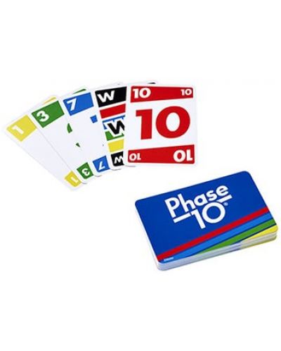 Igraće karte Mattel - Uno, Phase 10 - 2
