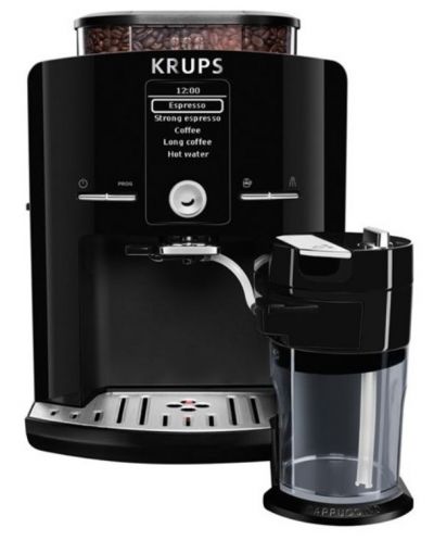 Aparat za kavu Krups - Latt'Espress EA829810, 15 bar, 1.7 l, crni - 1