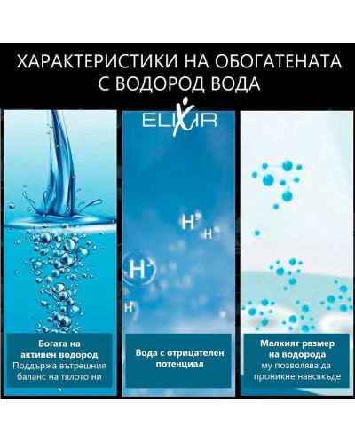 Posuda za hidrogensku vodu Elixir - 1.6 L, bijela - 8