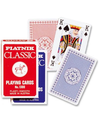 Karte za igranje Piatnik 1302, crvena boja - 2
