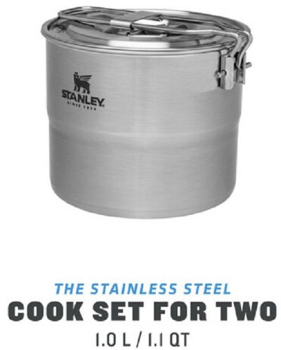 Set za kuhanje za kampiranje Stanley - The Stainless Steel, 1 l - 3
