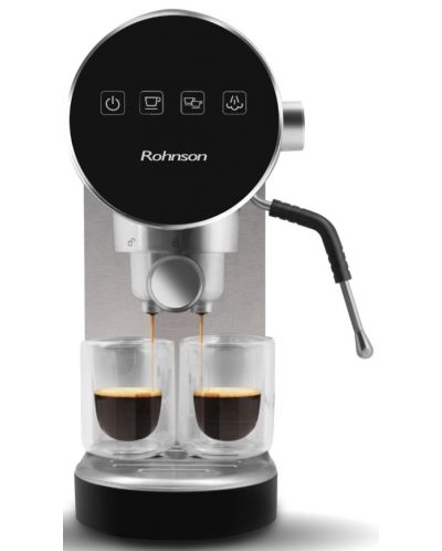 Aparat za kavu Rohnson - R-9050, 20 bar, 0.9 l, crno/sivi - 4