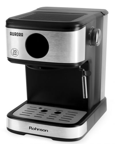 Aparat za kavu Rohnson - R-988, 20bar, 1.2l, crni/srebrnast - 3