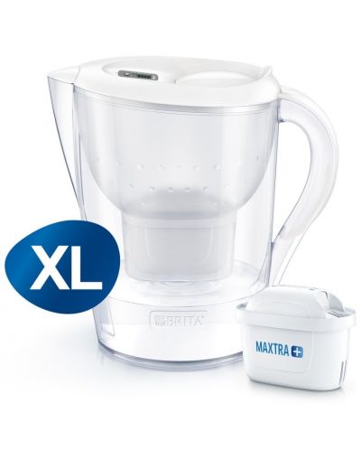 Vrč za filtriranje vode BRITA - Marella XL Memo, 3.5l, bijeli - 2