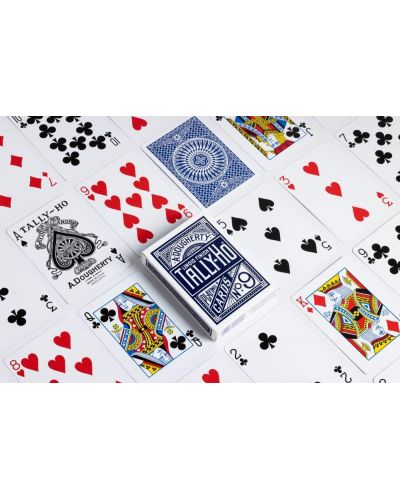 Igraće karte Bicycle - Tally Ho Circle Back poker plava/crvena poleđina - 5