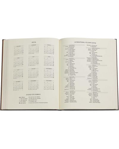 Kalendar-dnevnik Paperblanks Restoration - Ultra, 80 listova, 2024 - 6