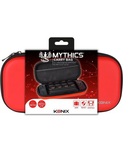 Futrola Konix - Mythics Carry Case, Red (Nintendo Switch/Lite) - 5
