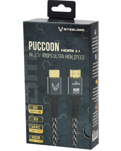 Kabel SteelDigi - Puccoon HDMI 2.1, 8K, 3m - 4